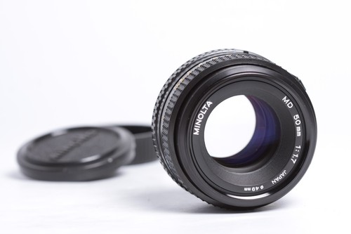 Minolta 50 obiettivo - md,