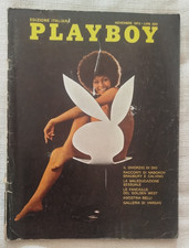 PLAYBOY ITALIA ANNO 1 NUMERO 1 NOVEMBRE 1972 AGOSTINA BELLI CON POSTER VARGAS