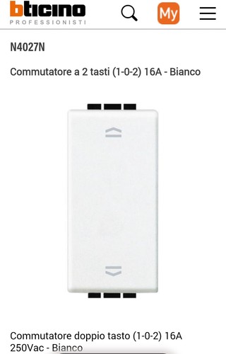 Btin4027n commutatore 2 - a,