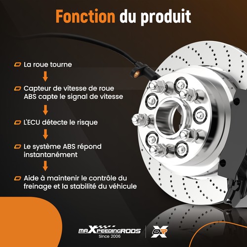 Capteur abs avant for - capteur,