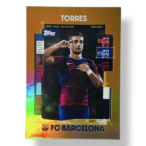 Ferran torres topps focus - ferran,