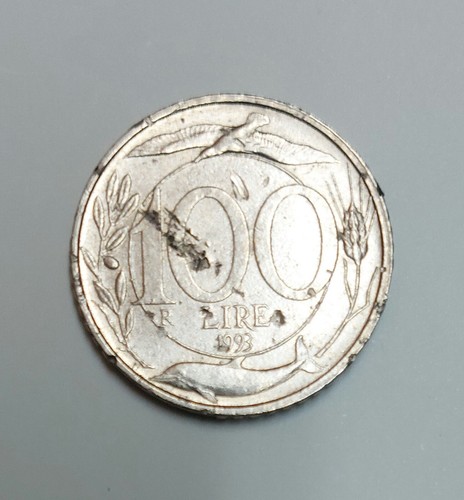 Moneta 100 lire 1993 - 100,