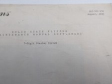 Williams- Solid State Flipper