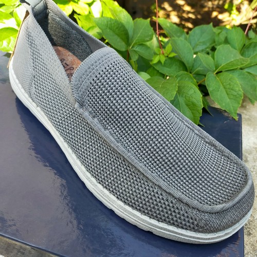 Scarpe uomo mocassino tela - scarpe,