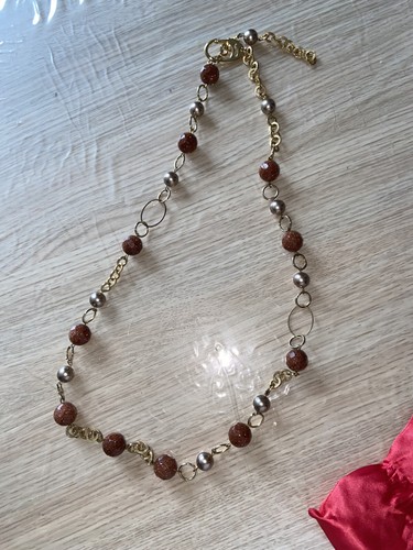 Collana artigianale lunga - artigianale,