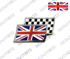 MG MGF MG TF DAG000070MMM UNION JACK/BANDIERA A SCACCHI DISTINTIVO ALARE - CONSEGNA GRATUITA