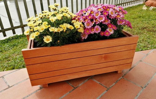 Fioriera legno per vaso - per,