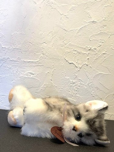 Peluche gatto grigio