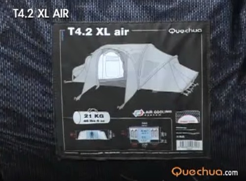 Tenda campeggio quechua 2 - campeggio, 4.2