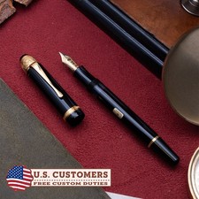 Montblanc - Writers Edition: Voltaire - penna stilografica - adesivo FP NUOVO CON SCATOLA M 18K