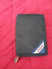 Portafogli Invicta Con Cerniera Blu Vintage Anni 90