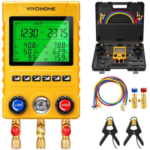 Digital hvac manifold gauge - digital,