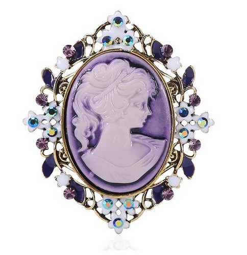Spilla gioiello donna - , cammeo