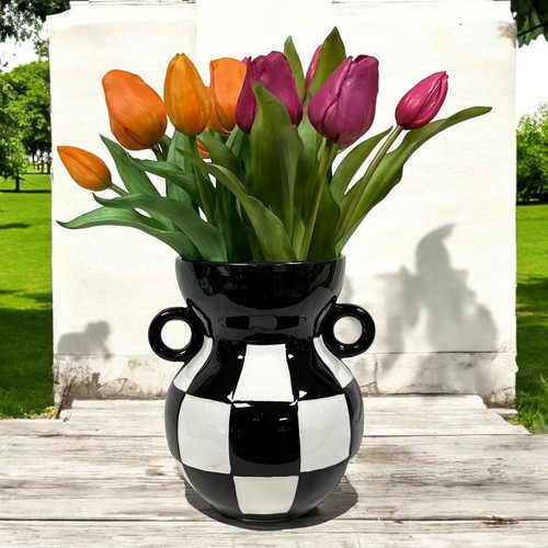 Moderno vaso fiori con - moderno, di