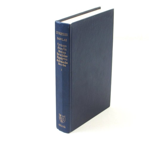Euripidis fabulae book 1966 - euripidis,