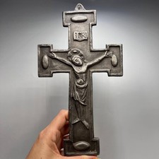 Croce da parete vintage in