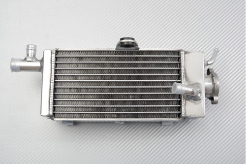 Radiateur eau droit alu - radiateur,