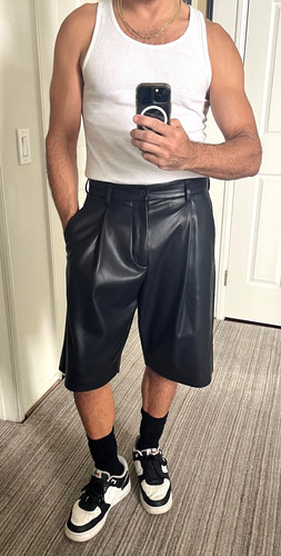 Zara pantaloncino plissettato - zara,