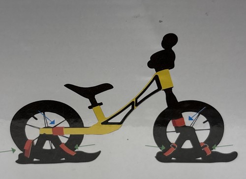 Nuovo kit convertitore bici - kit,