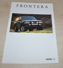 1997 Opel Frontera Brochure