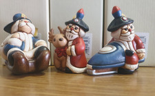 LOTTO Statuine THUN BABBO NATALE CARABINIERE - Limited Edition Ottime Condizioni