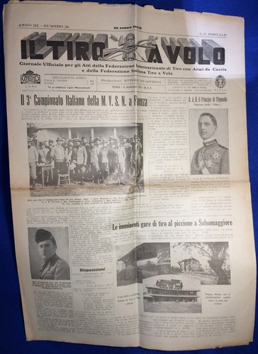 Tiro volo 1931 - il, 1931-giornale