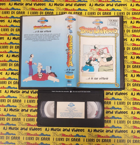 Vhs film braccio ferro le - braccio, di