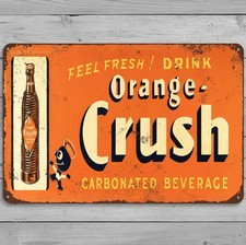 Insegna drink orange crush - insegna,