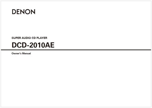 Denon dcd 2010ae lettore - denon, cd
