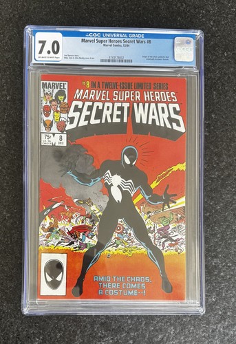 Secret wars cgc 0 marvel - secret,