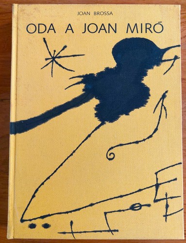 Joan miro libro firmato - libro, "oda