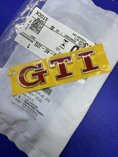 Logo gti rouge - golf, 7