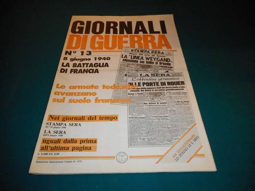 Giornali guerra 13 8 - giornali, 13-8