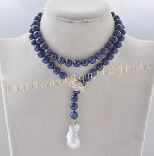 Collana lariat ciondolo perla - lariat,