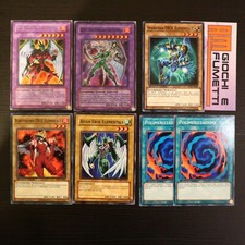 LOTTO 7 CARTE EROE ELEMENTALE