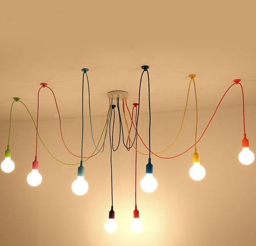Lampadario sospensione ragno - a,