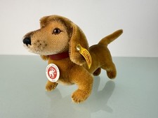 Bassotto cane Steiff Tier 035081 15 x 26 cm ottime condizioni.