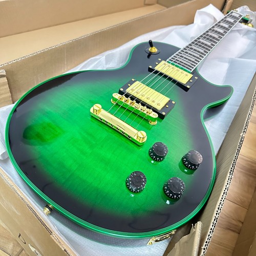 Chitarra elettrica verde - lp,