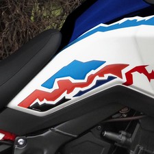 Adesivi 3D Moto Laterali Serbatoio Honda Africa Twin 1100 2024 2025 compatibili
