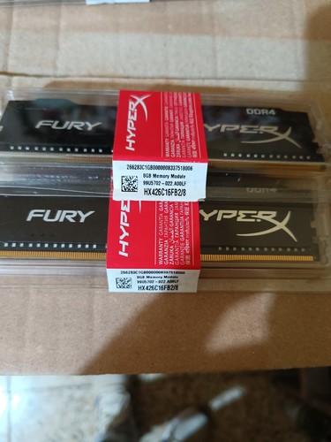 Kingston hyperx 16gb - 16gb, (2