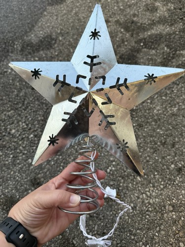 Albero natale illuminato - di,