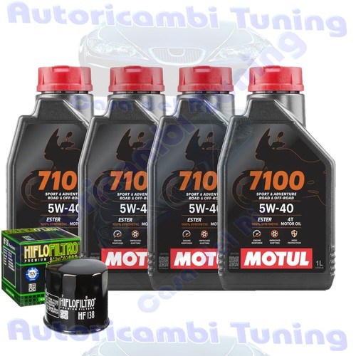 Kit tagliando olio motul 7100 - tagliando,