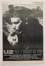 U2 POSTER PUBBLICITARIO
