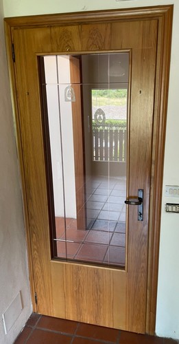 Porta interna legno con - in,