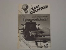 advertising Pubblicità 1976 SEBINO IL GIOCO DEL PIRATA
