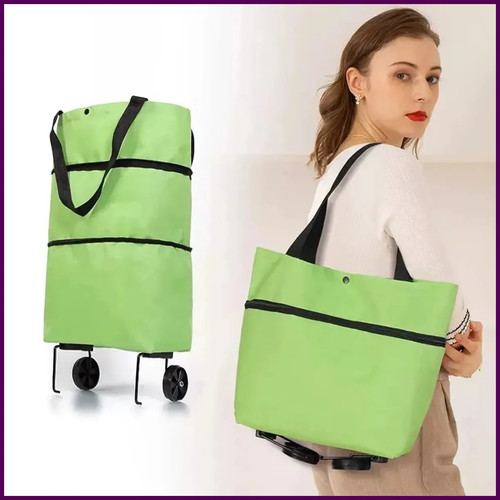 Borsa shopping pieghevole con - borsa,