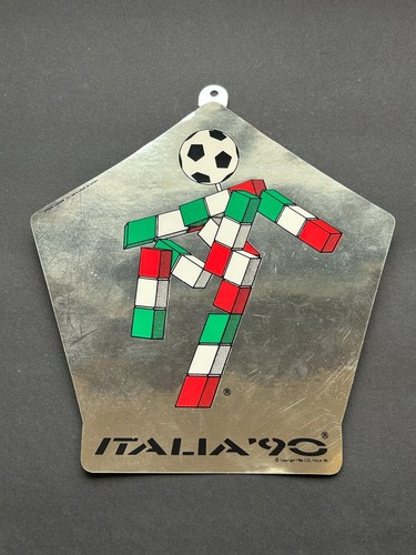 Adesivo metallo italia 90 - adesivo,