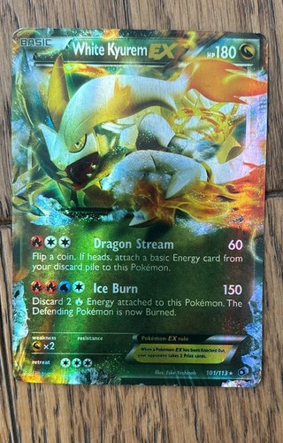 Carta pokemon white kyurem - pokemon,