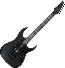Ibanez GRGR330EX-BKF RG Gio chitarra elettrica Black Flat 2x Humbucker Locking Tremolo