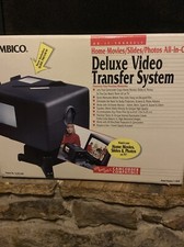 Sistema di trasferimento video Ambico Deluxe/DYI VHS 8 MM VHS-C modello # V-0650. NUOVO!!!